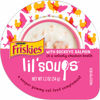 Picture of Purina Friskies Natural, Grain Free Wet Cat Food Complement, Lil' Soups With Sockeye Salmon in Chicken Broth - (8) 1.2 oz. Cups