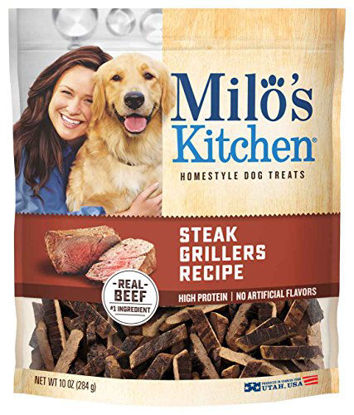 Picture of Milo's Kitchen Dog Treats, Steak Grillers, 10 Ounce