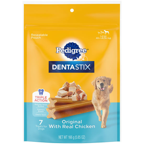 GetUSCart PEDIGREE DENTASTIX Large Dog Dental Treats Beef Flavor