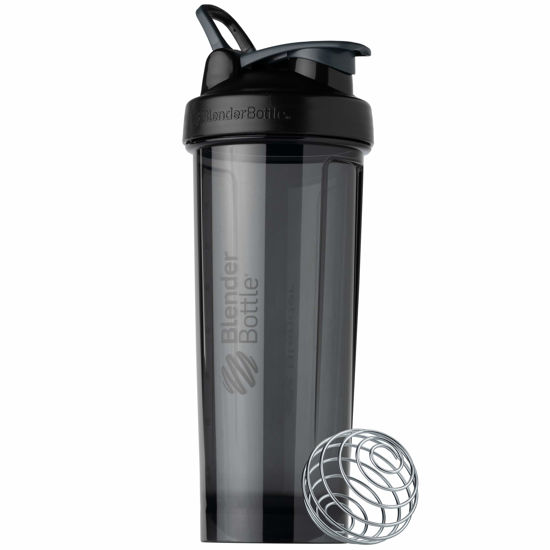 BlenderBottle Classic Shaker Bottle Perfect for Protein Shakes and Pre  Workout, 28-Ounce, Black