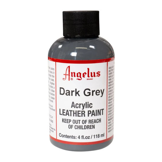 Picture of Angelus Acrylic Leather Paint, 4 Fl Oz (Pack of 1), Dark Grey