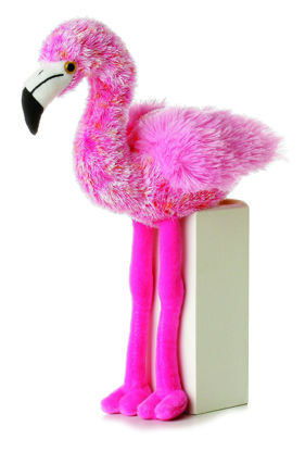 Picture of Aurora® Adorable Mini Flopsie™ Flavia™ Stuffed Animal - Playful Ease - Timeless Companions - Pink 8 Inches