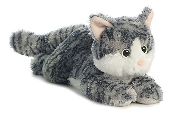 Picture of Aurora® Adorable Flopsie™ Lily™ Stuffed Animal - Playful Ease - Timeless Companions - Gray 12 Inches