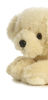 Picture of Aurora® Adorable Mini Flopsie™ Bailie™ Stuffed Animal - Playful Ease - Timeless Companions - White 8 Inches