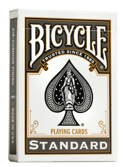 Picture of Bicycle Black Playing Cards, Standard Index, 1 Deck