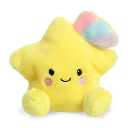 Picture of Aurora® Adorable Palm Pals™ Pisces Star™ Stuffed Animal - Pocket-Sized Fun - On-The-Go Play - Yellow 5 Inches