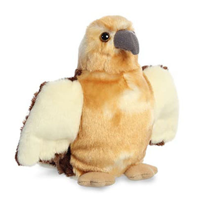 Picture of Aurora® Adorable Mini Flopsie™ Ranger Hawk™ Stuffed Animal - Playful Ease - Timeless Companions - Brown 6.5 Inches