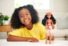 Picture of Disney Princess Moana Fashion Doll, Sparkling Look with Brown Hair, Brown Eyes & Hair Accessory