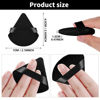 Picture of Sibba 12 Pieces Triangle Powder Puffs Face Cosmetic Powder Puff Washable Reusable Soft Plush Powder Sponge Makeup Foundation Sponge for Face Body Loose Powder Wet Dry Makeup Tool