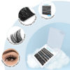 Picture of Lash Clusters 84 Pcs Cluster Lashes Eyelash Clusters DIY Cluster Eyelash Extensions Individual Lashes Thin Band & Soft(Cyclone,C-8-16mix)