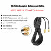 Picture of 10m 33ft Cable RP-SMA Coaxial Extension Cable Male to Female Connector for Wireless LAN Router Bridge & Cellular Antenna, Not for TV