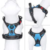 Picture of PHOEPET Reflective Dog Harness Large Breed Adjustable No Pull Vest with with Handle 2 Metal Rings 3 Buckles [Easy to Put on & Take Off](XL, Blue)