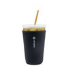 Picture of Sok It Java Sok Iced Coffee & Soda Cup Sleeve Insulated Neoprene Cover (Black, Medium: 24-28oz)