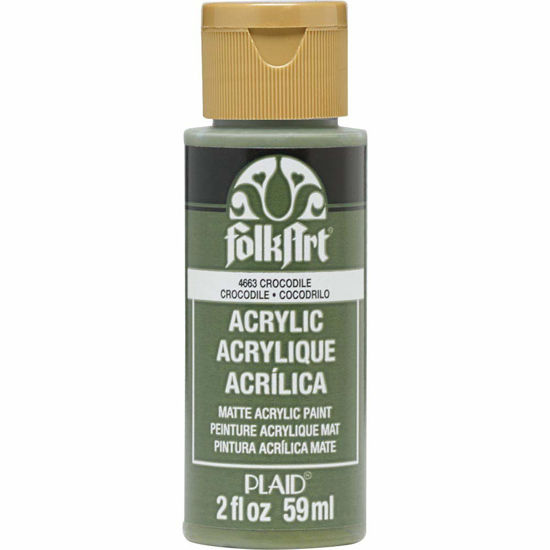 Picture of FolkArt Acrylic Paint, 2 oz, Crocodile