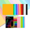 Picture of TECKWRAP Permanent Adhesive Vinyl Sheets 12" x 12" 40 Sheets/Pack Assorted Colors for Craft Cutters