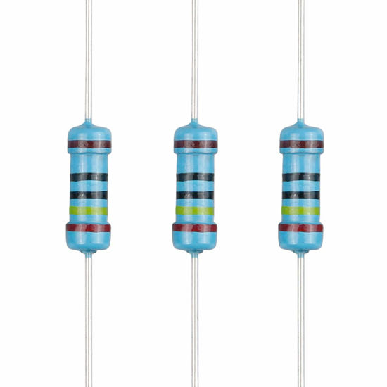 Picture of EDGELEC 100pcs 240 ohm Resistor 1/2w (0.5Watt) ±1% Tolerance Metal Film Fixed Resistor, Multiple Values of Resistance Optional