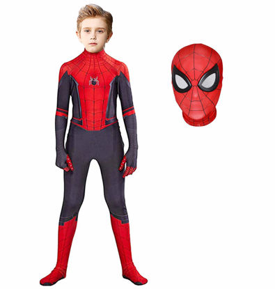 Picture of Superhero Costume Bodysuit for Kids Halloween Cosplay Jumpsuit 3D Style