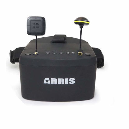 Picture of ARRIS EV800 5 Inches 800x480 FPV Goggles Video Glasses 5.8G 40CH Raceband Auto-Searching Build in Battery