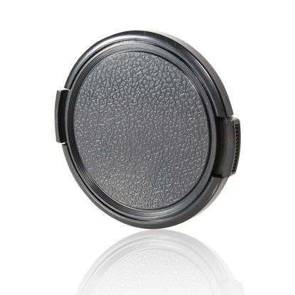 Picture of CamDesign 40.5MM Sides Pinch Snap-On Front Lens Cap/Cover Compatible with Canon, Nikon, Sony, Pentax All DSLR Lenses