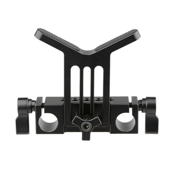 Picture of CAMVATE Lens Support 15mm Rod Clamp Rail Block for DSLR Rig Rod Support Rail System - 1108