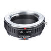 Picture of K&F Concept Lens Mount Adapter Compatible with Minolta MD Mount Lens to Micro 4/3 Mount Camera