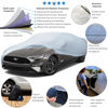 Picture of EzyShade 10-Layer Waterproof Sports Car Cover. See Vehicle Size-Chart for Accurate Fit. All Weather Outdoor Covers. Challenger Charger Monte Carlo Classic Cars. Sun Snow Rain. Size C6 (See Size Chart)