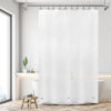 Picture of Mrs Awesome Stall Shower Curtain Liner with 3 Magnets 54 x 78 inch, Frosted PEVA 8G Thick & Heavy Duty, Waterproof, 54x78, Frost