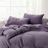 Picture of Bedsure King Size Sheets - Soft 1800 Sheets for King Size Bed, 4 Pieces Hotel Luxury Dusty Purple Sheets King, Easy Care Polyester Microfiber Cooling Bed Sheet Set