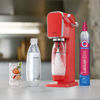 Picture of SodaStream Art Sparkling Water Maker (Red) with CO2 and Two Carbonating Bottles