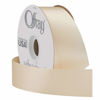 Picture of Berwick Offray Double Face Satin Ribbon, 50 Yards, Ivory