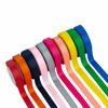 Picture of VATIN Solid Color Double Sided Polyester Satin Ribbon 10 Colors 3/8" X 5 Yard Each Total 50 Yds Per Package Ribbon Set, Perfect for Gift Wrapping, Hair Bow, Trimming, Sewing and Other Craft Projects