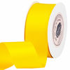 Picture of VATIN 1-1/2 inches Wide Double Faced Polyester Maize Yellow Satin Ribbon Continuous Ribbon -25 Yard, Perfect for Wedding, Gift Wrapping, Bow Making & Other Projects