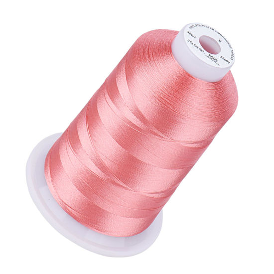 Picture of Simthread Embroidery Thread Light Coral Pink S089 5500 Yards, 40wt 100% Polyester for Brother, Babylock, Janome, Singer, Pfaff, Husqvarna, Bernina Machine