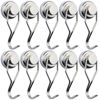 Picture of BAVITE Swivel Swing Magnetic Hook New Upgraded, 60LB (10 Pack) Refrigerator Magnetic Hooks,Strong Neodymium Magnet Hook, Perfect for Refrigerator and Other Magnetic Surfaces,67.5mm(2.66in) in Length