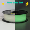 Picture of GIANTARM Glow in The Dark Green Luminous 1.75mm(±0.03mm) PLA Filament 1kg Spool, High Brightness and Long Time Glow, Christmas Green Fit for Most FDM 3D Printer