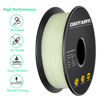 Picture of GIANTARM Glow in The Dark Green Luminous 1.75mm(±0.03mm) PLA Filament 1kg Spool, High Brightness and Long Time Glow, Christmas Green Fit for Most FDM 3D Printer