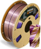 Picture of OVERTURE Silk PLA 1.75mm Dual Color Filament, Clog-Free Shiny 3D Printer Filament, 1kg Spool(2.2lbs), Dimensional Accuracy +/- 0.03 mm, Fit Most FDM Printer(Silk Purple-Gold)