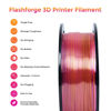 Picture of FLASHFORGE Silk Dual Color Filament, Gold+Rose 2 in 1 Coextrusion Silk PLA Filament 1.75mm, 3D Printer Filament Color Change 1kg(2.2lbs) Spool-Dimensional Accuracy +/- 0.02mm