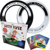 Picture of Activ Life The Active Flyer Flying Disc: Aerodynamic Frisbee Rings, Outdoor Toys & Summer Fun Beach Toys for Kids, Boys or Girls of All Ages, The Perfect Outdoor Toy Gift, 2pack, White/Black