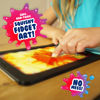 Picture of Sky Castle DoodleJamz JellyBoards - Squishy Drawing Pads Filled with Non-Toxic Sensory Gel - No-Mess Fidget Art - ASMR - Re-usable for Endless Artistic Creations (Red and Yellow Gel)