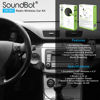 Picture of SoundBot SB360 Bluetooth Car Kit Hands-Free Wireless Talking & Music Streaming Dongle w/ 10W Dual Port 2.1A USB Charger + Magnetic Mounts + Built-in 3.5mm Aux Cable …