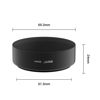 Picture of SIOTI 62mm Lens Hood, Matte Treatment Inside, Aluminum Material, Compatible with All Camera Lens S/C/N/F/O/P etc.(62mm)