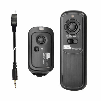 Picture of Pixel 2.4G Wireless Remote Control DC2 Remote Shutter Release Compatible with Nikon MC-DC2 Z7 Z7II Z6 Z6II Z5 D5600 D3300 D5000 D5100 D5200 D5300 D90 D7000 D7100 D7200 D7500 D780 D610 D750 P7700 P7800