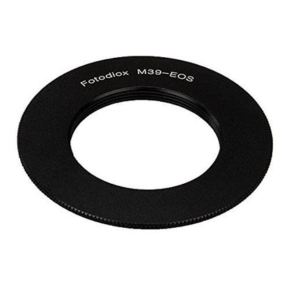 Picture of Fotodiox Lens Mount Adapter - Compatible with M39/L39 Screw Mount Lenses to Canon EOS (EF, EF-S) Mount SLR Camera Body