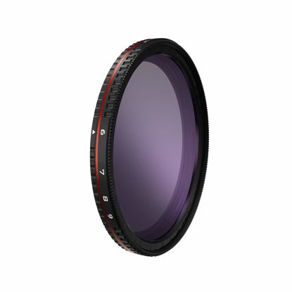 Picture of Freewell 77mm Threaded Hard Stop Variable ND Filter Bright Day 6 to 9 Stop