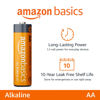 Picture of Amazon Basics 36-Pack AA Alkaline High-Performance Batteries, 1.5 Volt, 10-Year Shelf Life