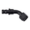 Picture of EVIL ENERGY 10AN 45 Degree Push Lock Hose Fitting End Black