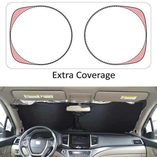 Heat shield deals car shade