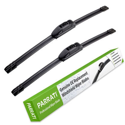 Picture of OEM QUALITY 28" + 20" PARRATI Premium All-Season Windshield Wiper Blades for Toyota Sienna 2011-2021,Easy DIY Install(Set of 2)