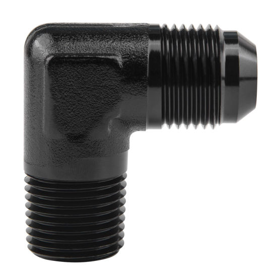 Picture of EVIL ENERGY 10AN to 1/2" NPT Male 90 Degree Fitting Adapter Aluminum